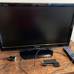 SHARP製24型テレビ firestickTV付