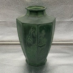 0088 鳳州作 青銅八角 花瓶