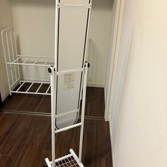【取引中】キャスター付ミラー 姿見 全身鏡の画像