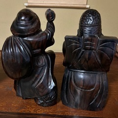 木の彫り物 黒檀(？)の画像