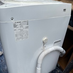 2018年式　SHARP　洗濯機７キロの画像