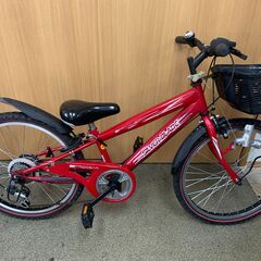 整備済み中古自転車　美品　２２インチ　子供車　適正身長目安１１６...