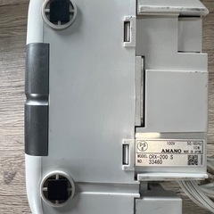 AMANOタイムレコーダー  カードラック、タイムカード付きの画像