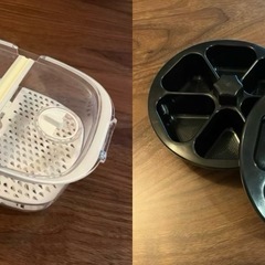 【取引中】ニトリフレッシュキーパー＆おにぎりメーカーの画像