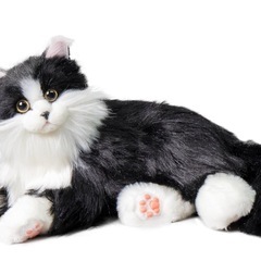 新品⭐ 猫 ぬいぐるみ リアルなネコ ハンドメイド 本物そっくり...
