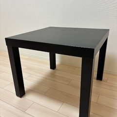 IKEA 机　テーブル　黒