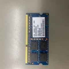 SO-DIMM 4GB DDR3 PC3-10600 メモリ 動作未確認の画像