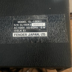 傷あり エレキギター アンプの画像