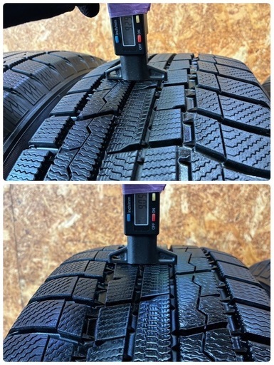 他ご成約2023年製?215/60R17?バリ溝スタッドレス?4本セット?ご不要なアルミ買取させて頂きます?A-6