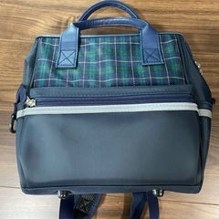 草津幼稚園　男児制服・バック・帽子4点セット の画像