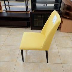 リユースのサカイ太田店★ジモティ割あり★  椅子 イエロー H91×D52×W49 クリーニング済み OJ9760の画像