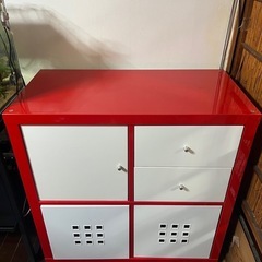 【お譲り先決定】イケア カラックス(IKEA KALLAX)棚、...
