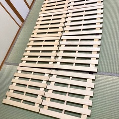 ニトリ  すのこシングルベット  2組