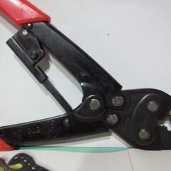 🔶電気工事用工具🔶配線圧着ペンチ小型　１．２５－２　まだまだお使いいただけますの画像