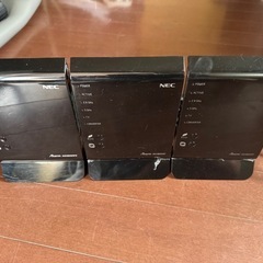 NEC　AtermWG1800HP3台セット動作品
の画像