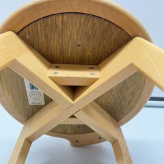 【残り2点】メーベルトーコー 回転椅子 HK-0249 ブラウン 旭川家具の画像