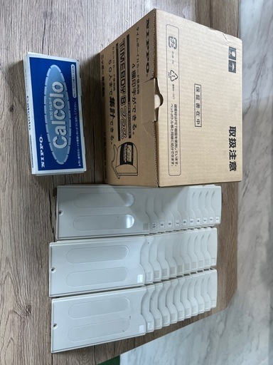 新品  NIPPOタイムレコーダー タイムラック付き、カード付き