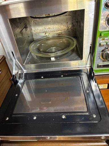 昭和レトロオーブンレンジ日立 (タイラ) 七道のキッチン家電