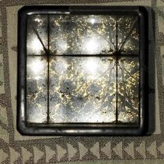 花器 花瓶 置物 陶器 黒金の画像