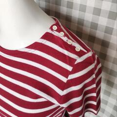 ♥半袖Ｔシャツ 赤白ボーダーの画像
