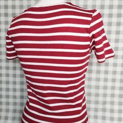 ♥半袖Ｔシャツ 赤白ボーダーの画像