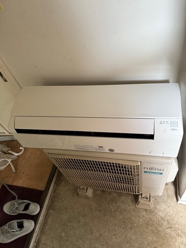 富士通　ノクリア　2019年　エアコン　6畳用 標準取付工事込み