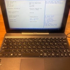 ［ジャンク品扱い］ASUS ノートPC T101HAの画像