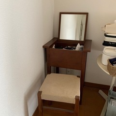 無印良品のドレッサーの画像