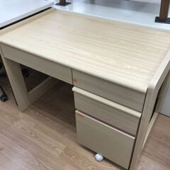 ★リユースのサカイ春日部店★KJ10436  学習机 ナチュラル...