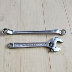 工具　モンキーレンチ300mm　メガネレンチの画像