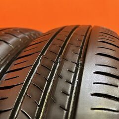 DUNLOP ENASAVE EC300+ 165/70R14 14インチ 夏タイヤ 4本 22～24年製 バリ溝 ヴィッツ パッソ ブーン ベルタ ポルテ等　(KTH270)の画像