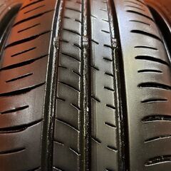 DUNLOP ENASAVE EC300+ 165/70R14 14インチ 夏タイヤ 4本 22～24年製 バリ溝 ヴィッツ パッソ ブーン ベルタ ポルテ等　(KTH270)の画像