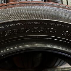 DUNLOP ENASAVE EC300+ 165/70R14 14インチ 夏タイヤ 4本 22～24年製 バリ溝 ヴィッツ パッソ ブーン ベルタ ポルテ等　(KTH270)の画像