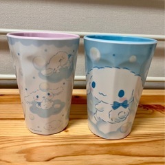 シナモロールのコップ（２個セット）