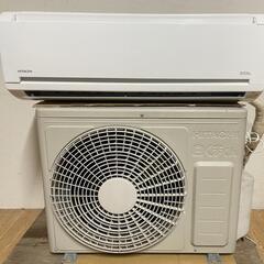 【中古品】日立ルームエアコン　白くまくん　RAS-AJ22F(W...