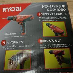 ドライバドリル  １００V  RYOBI  中古  長野市の画像