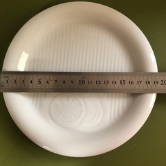 陶器　陶磁器　生成色　お皿　プレート　2枚の画像