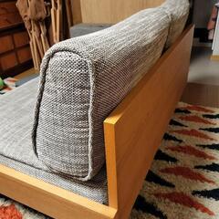 unicoソファ　ALBERO(アルベロ)　カバーリングソファ 2シーター チークカラーの画像