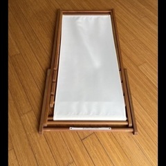 ニトリ　木製リクライニングチェア　キャンプ　椅子　ウッドチェアの画像