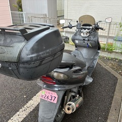 （決まりました）マジェスティ125FI  インジェクション社外マフラー！格安！！値下げ交渉に可能！の画像