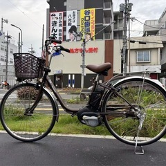 ❷5701子供乗せ電動アシスト自転車YAMAHA 20インチ良好