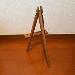 イーゼル　2個　ハンドメイドの画像
