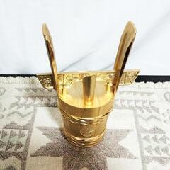 酒樽 置物 金メッキ 24金の画像