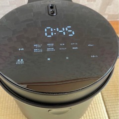 LOCABO デジタル炊飯器 ブラックの画像