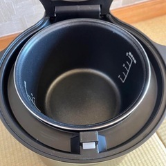 LOCABO デジタル炊飯器 ブラックの画像