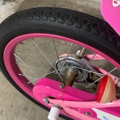 子供用自転車 女の子 プリキュア 16インチ 補助
輪付きの画像
