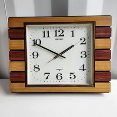 ヴィンテージ　seiko セイコー　壁掛け　時計