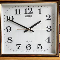 ヴィンテージ　seiko セイコー　壁掛け　時計の画像