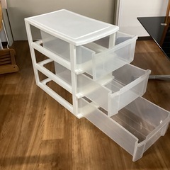 プラ衣装ケース【町田市再生家具】 0614Aの画像