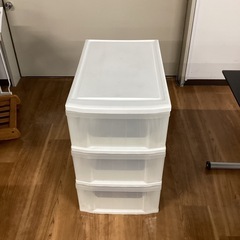 プラ衣装ケース【町田市再生家具】 0614Aの画像